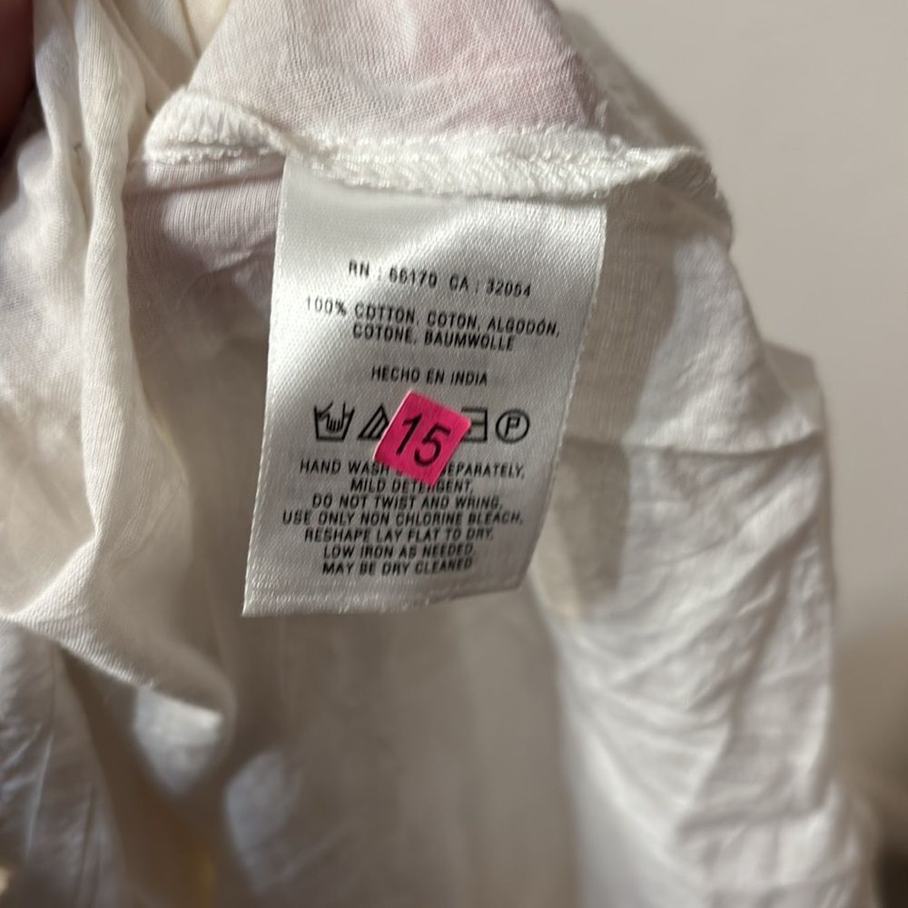 Anthropologie Leifnotes Sleeveless Eyelet Maxi Dress Size 6 - Picture 3 of 7
